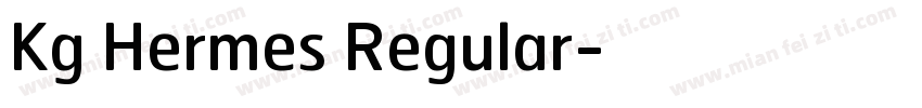 Kg Hermes Regular字体转换